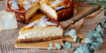 Clara P. Villalón crea en exclusiva con los quesos de la DOP Queso Camerano la tarta de queso más irresistible