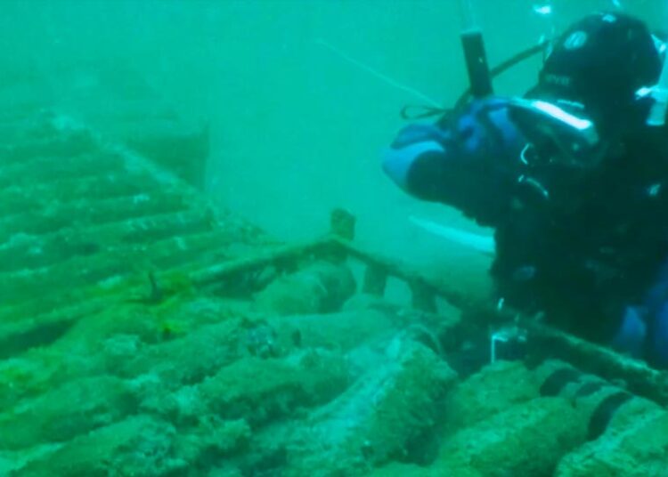 Vino patagónico envejecido bajo el mar